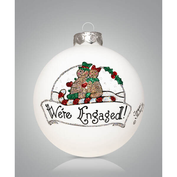 Item 202269 We Are Engaged Ornament