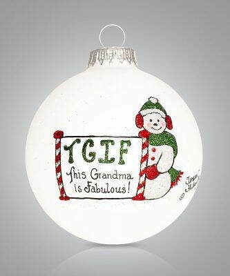 Item 202309 Tgif Grandma Ornament