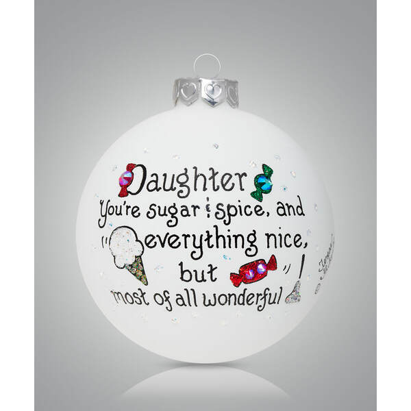 Item 202359 Daughter Sweet Ornament