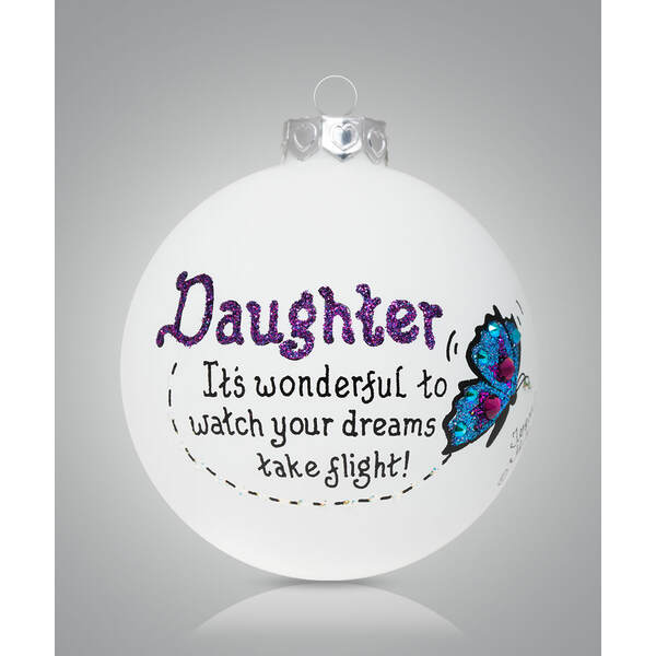 Item 202360 Daughter Butterfly Ornament