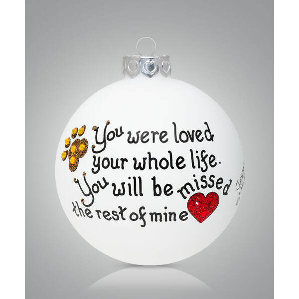 Item 202384 Pet Whole Life Ornament
