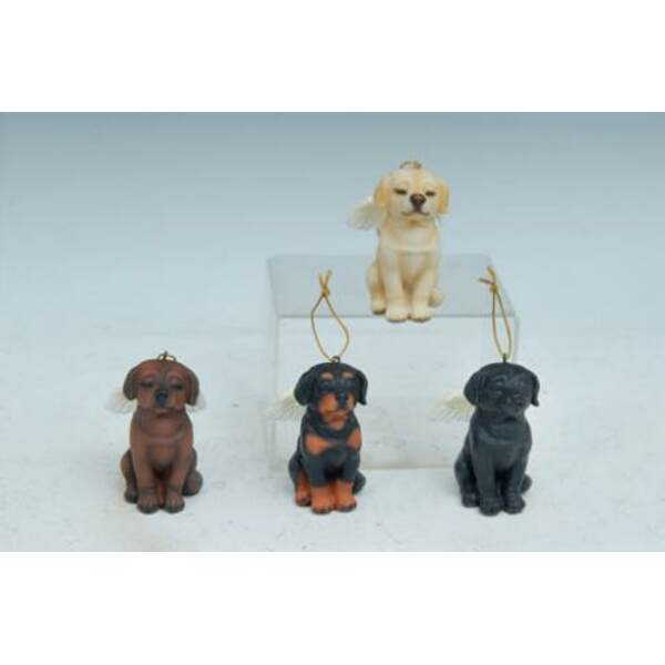 Item 207186 Dog Angel Ornament