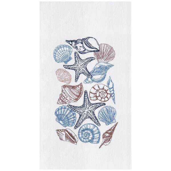 Item 231146 Vintage Shells Kitchen Towel