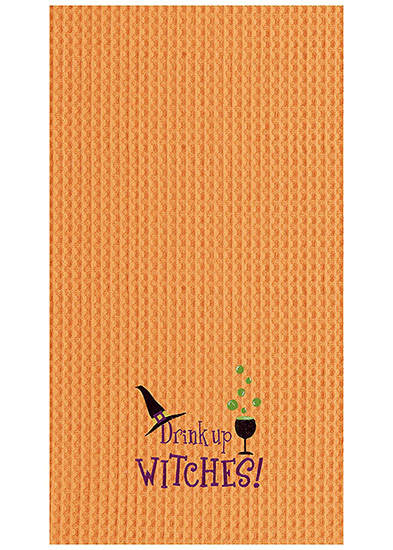 Item 231158 Drink Up Witches Kitchen Towel