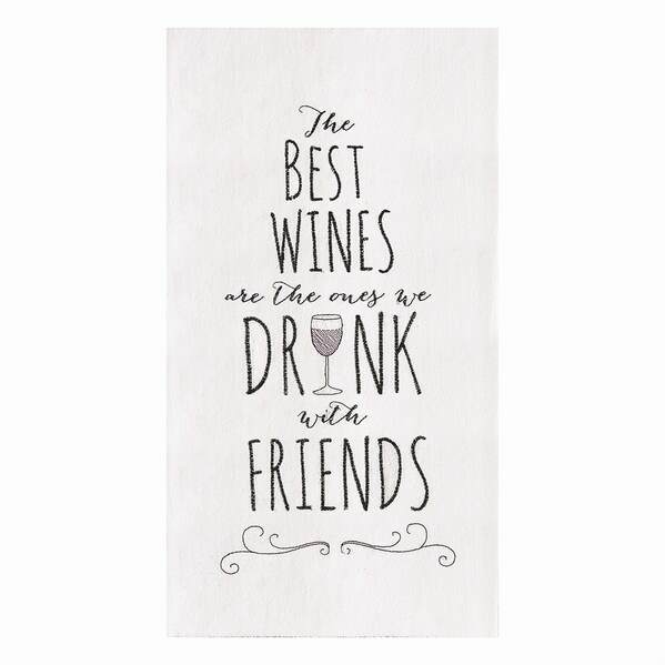 Item 231265 BEST WINES KITCHEN TOWEL