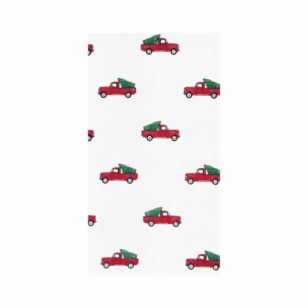 Item 231281 Red Truck Kitchen Towel