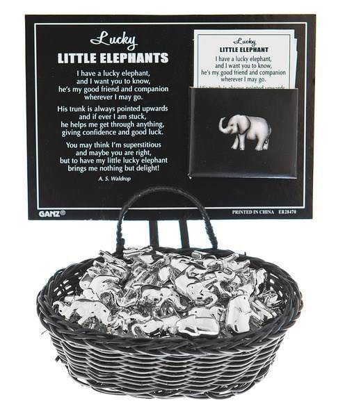 Item 260057 Lucky Little Elephant Charm