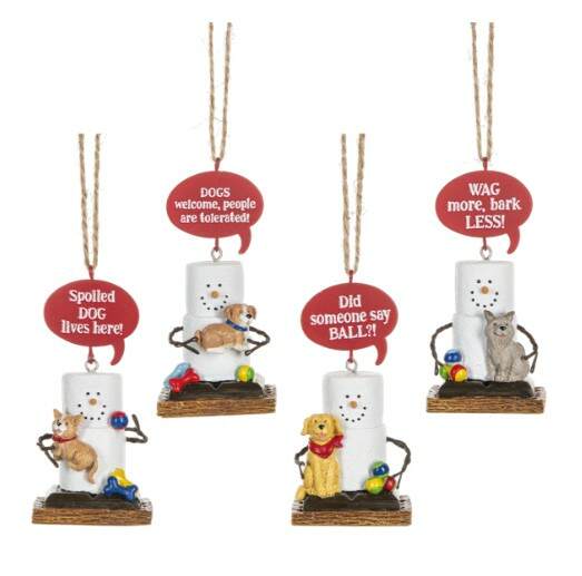 Item 260704 Smores Dog Talk Ornament
