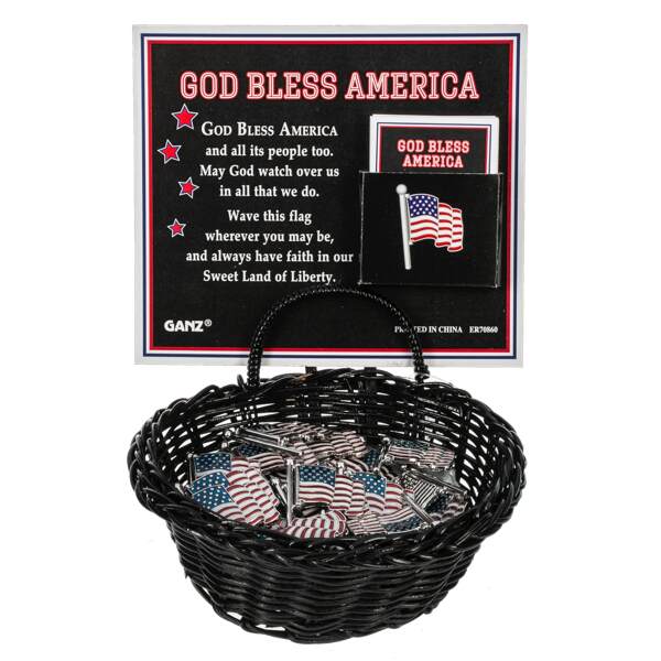 Item 261187 God Bless America Charm