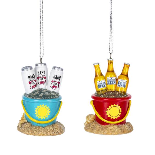 Item 261292 Sand Bucket Drink Ornament