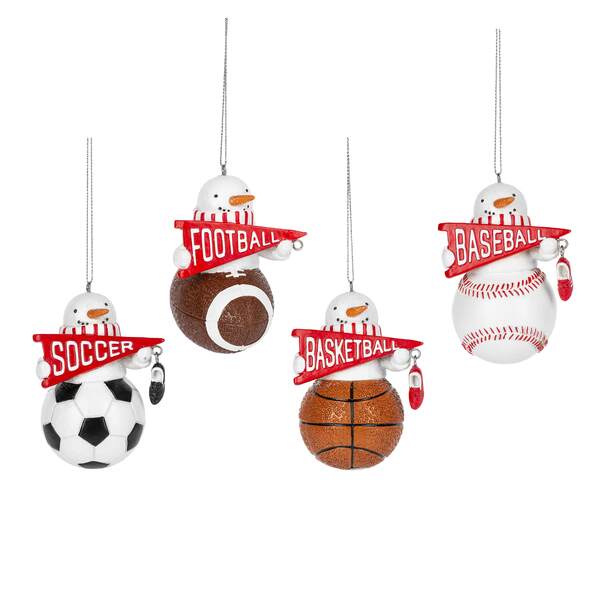 Item 261497 Snowman Sport Ornament