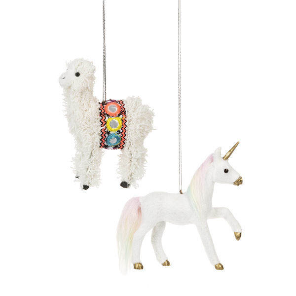 Item 261859 Llama/Unicorn Ornament