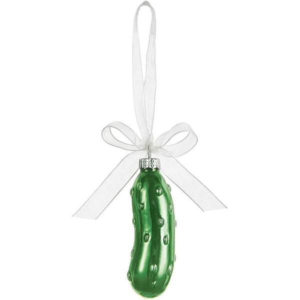 Item 262594 Pickle Ornament In Gift Box Glass