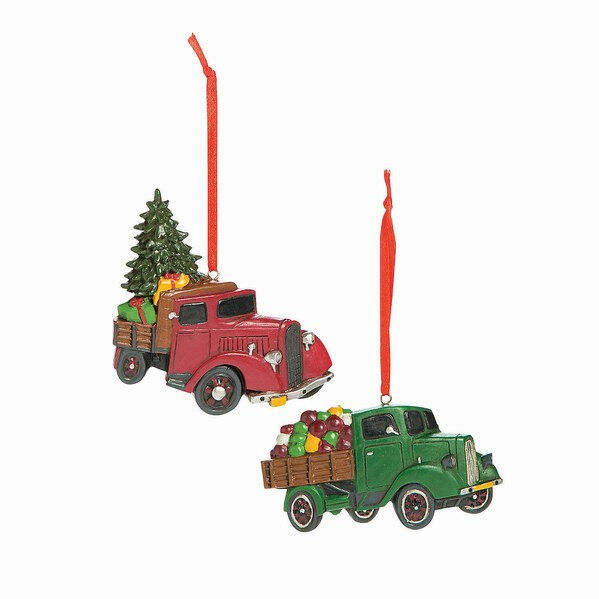 Item 291080 Vintage Truck Ornament