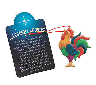 Item 291224 Legend Of The Rooster Ornament
