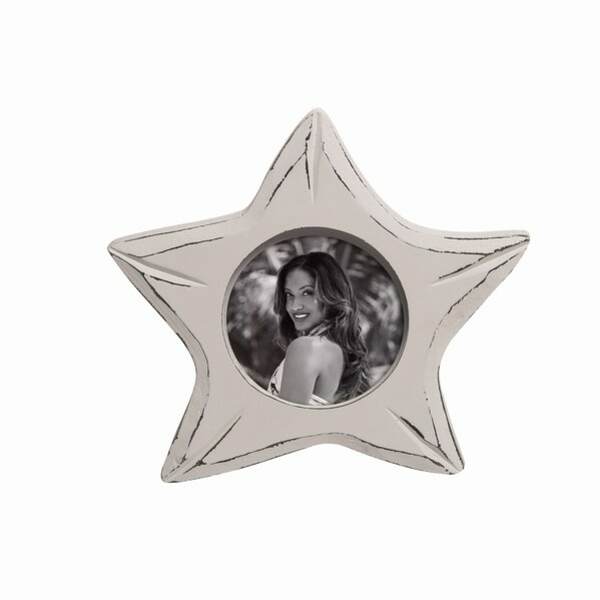 Item 294166 White Starfish Shape Photo Frame