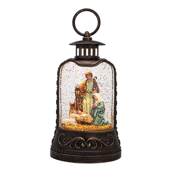 Item 322111 Heavenly Manger Glitter Lantern