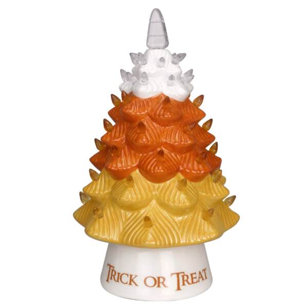 Item 322406 LED Ceramic Candy Corn Tree