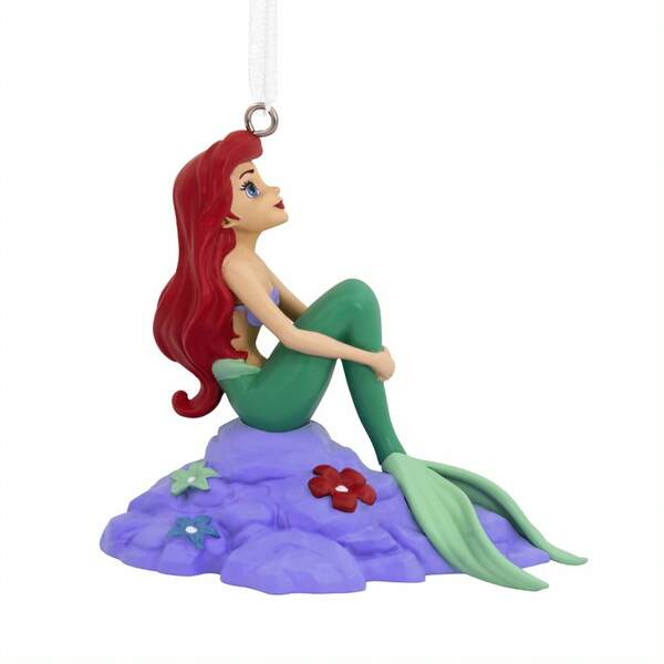 Item 333386 Ariel On Rock Ornament