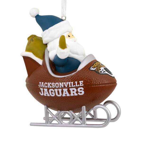 Item 333532 Santa Football Sled Jacksonville Jags
