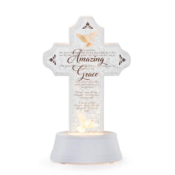 Item 353030 LED Amazing Grace Cross