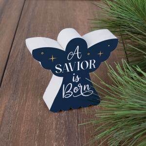 Item 364112 A Savior Is Born Angel Shape