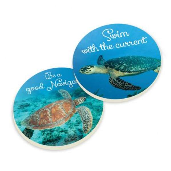 Item 364343 Sea Turtle Car Coasters