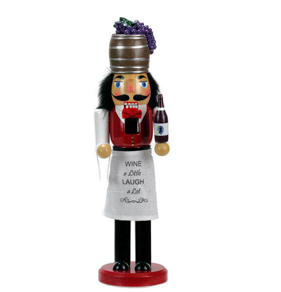 Item 401014 Wine Steward Nutcracker