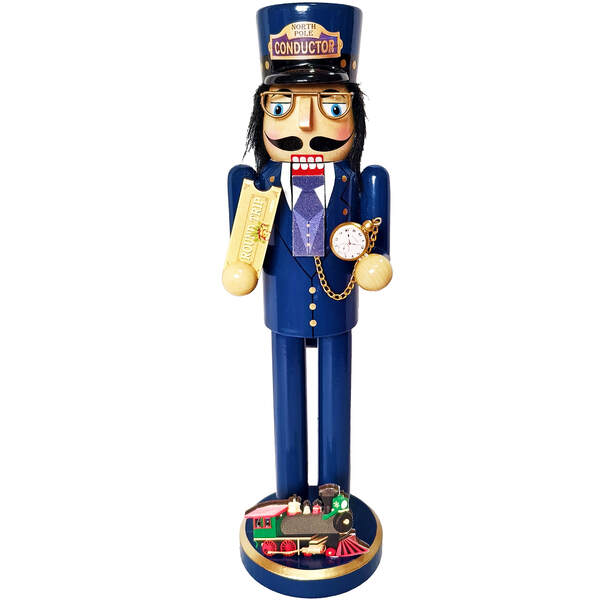 Item 401289 North Pole Conductor Nutcracker