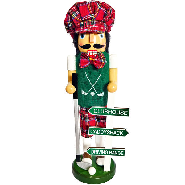 Item 401292 Golf Anyone Nutcracker