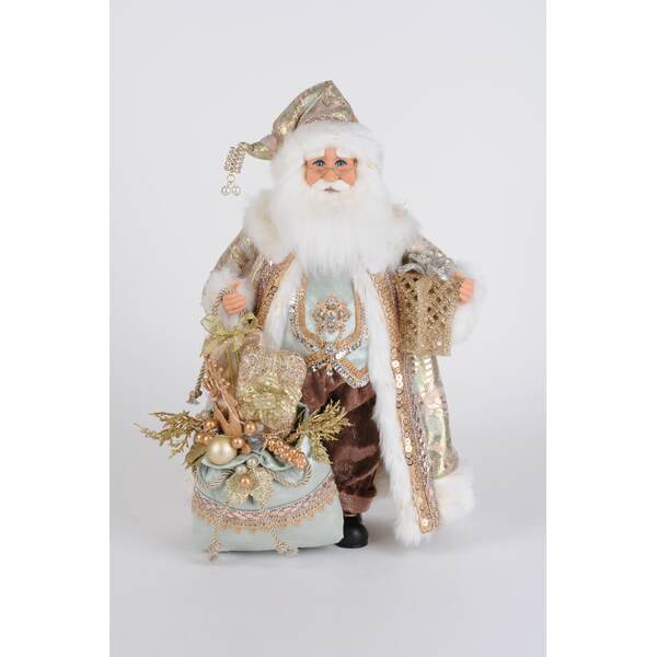 Item 403011 Lighted Sage Elegance Santa