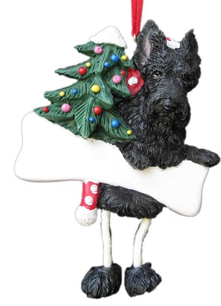 Item 407033 Scottie Dangle Ornament