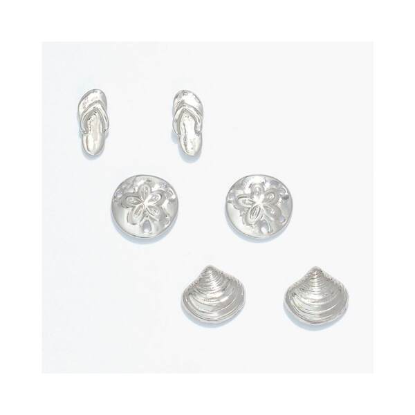 Item 418139 Classic Silly Coastal Trio Earrings