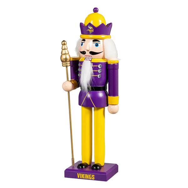 Item 420117 Minnesota Vikings Nutcracker