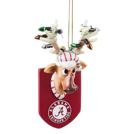 Item 420124 Alabama Crimson Tide Reindeer Ornament