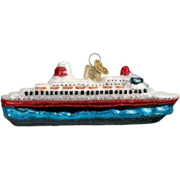 Item 425544 Cruise Ship Ornament
