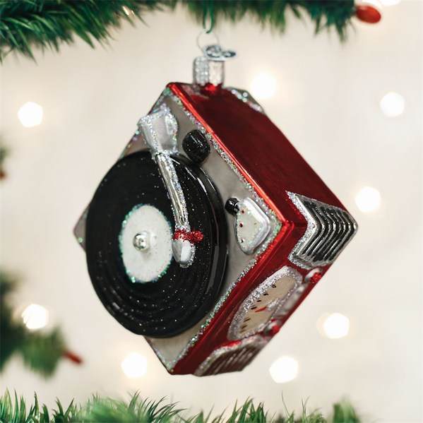 Item 425623 Record Player Ornament