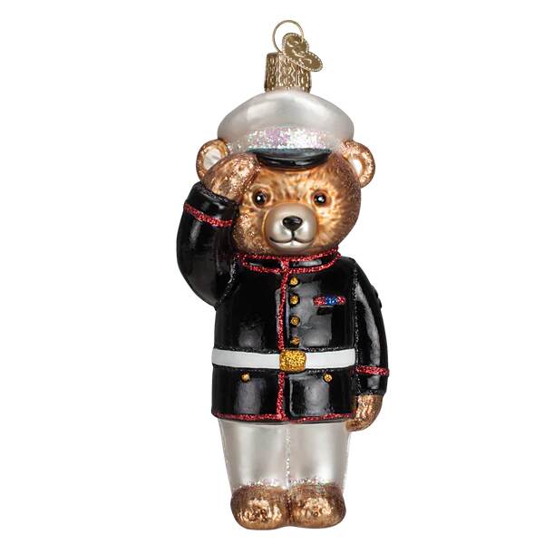 Item 425784 Marines Bear Ornament