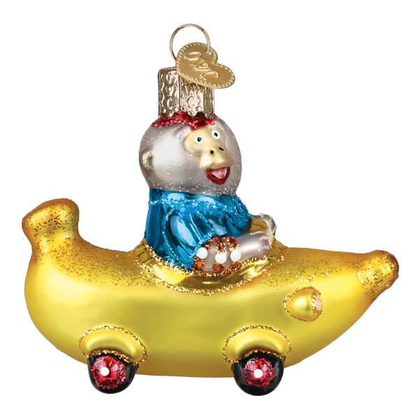 Item 426180 Bananas Gorillas Bananamobile Ornament