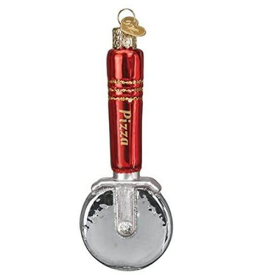 Item 426266 Pizza Cutter Ornament