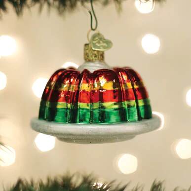 Item 426310 Festive Gelatin Mold Ornament