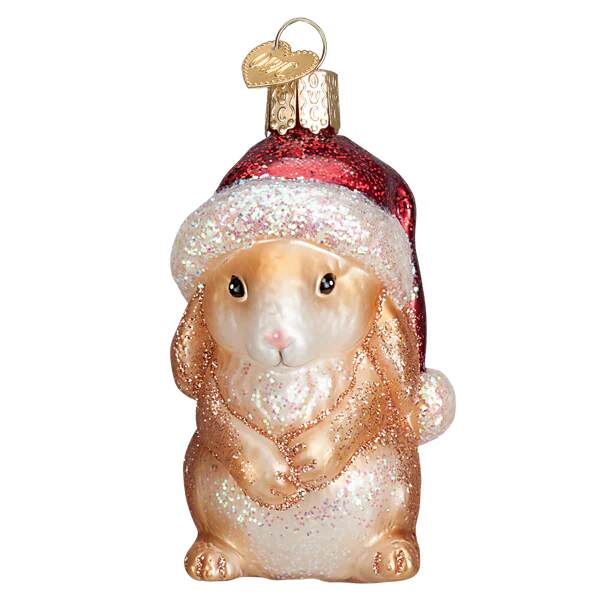 Item 426363 Standing Christmas Bunny Ornament