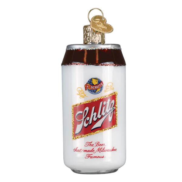 Item 426562 Schlitz Beer Can Ornament