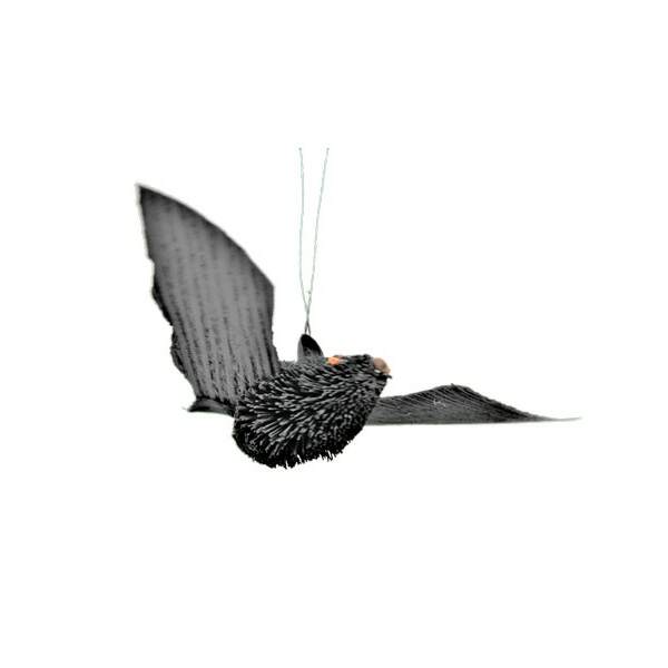 Item 440087 BLACK BAT ORNAMENT