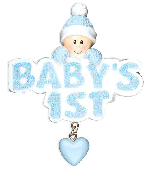 Item 459088 Blue Baby Boy Ornament