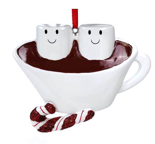 Item 459255 Hot Chocolate Family of 2 Ornament