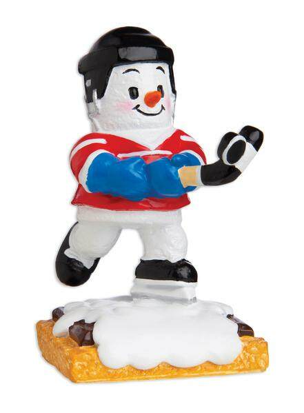 Item 459438 Marshmallow Hockey Player Ornament