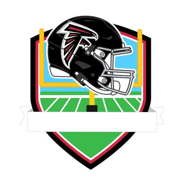 Item 459544 Atlanta Falcons Shield Ornament