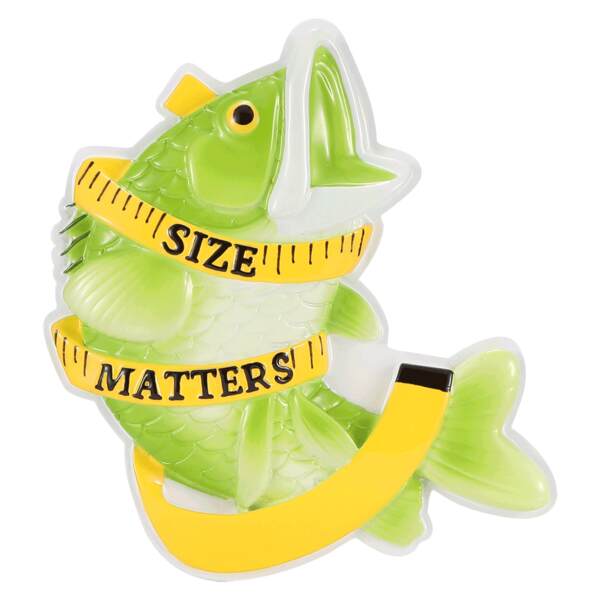 Item 459631 Fish Size Matters Ornament