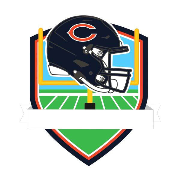 Item 459696 Chicago Bears Shield Ornament